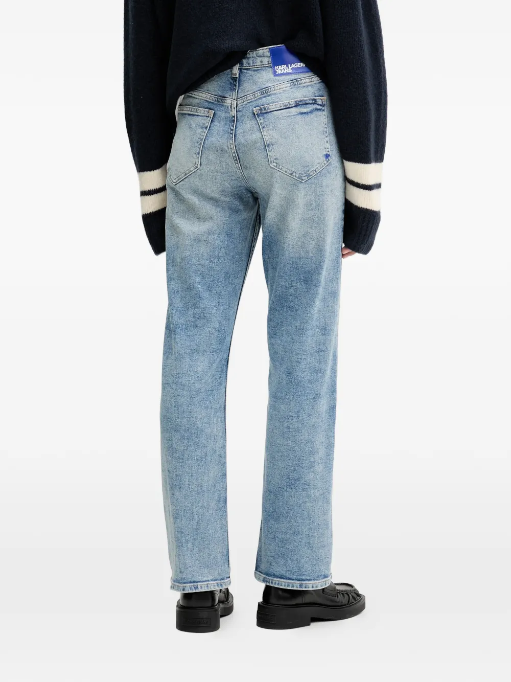  Karl Lagerfeld Jeans Vaqueros Con Botones - Azul 