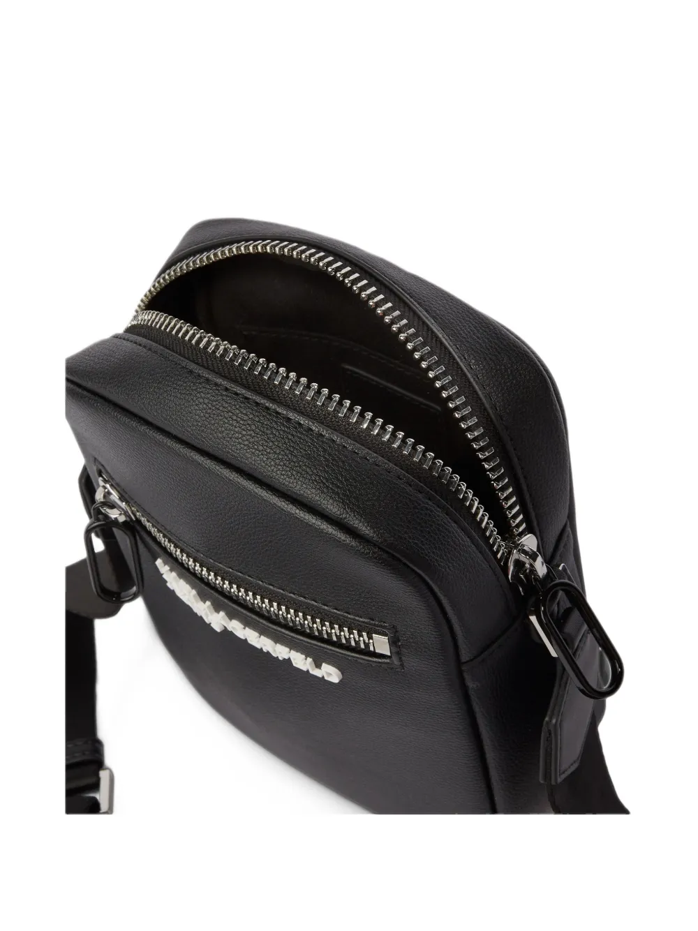 Karl Lagerfeld Jeans Crossbodytas met logo Zwart
