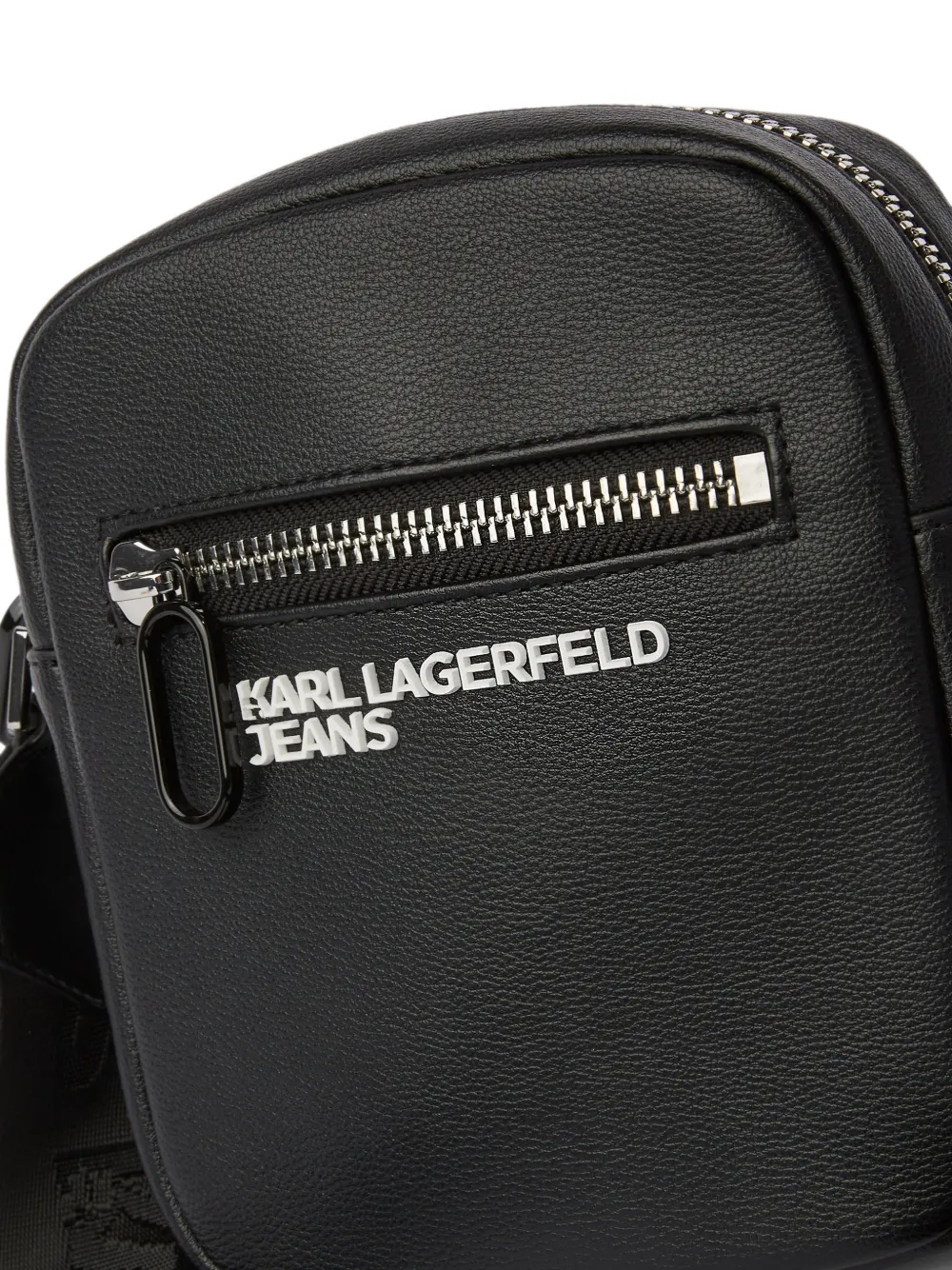 Karl Lagerfeld Jeans Crossbodytas met logo Zwart