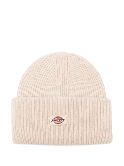 DICKIES logo-appliqué ribbed beanie
