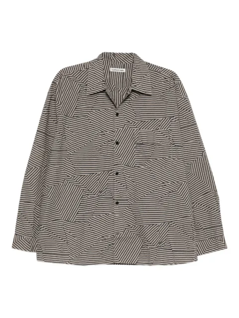 YMC striped wray shirt
