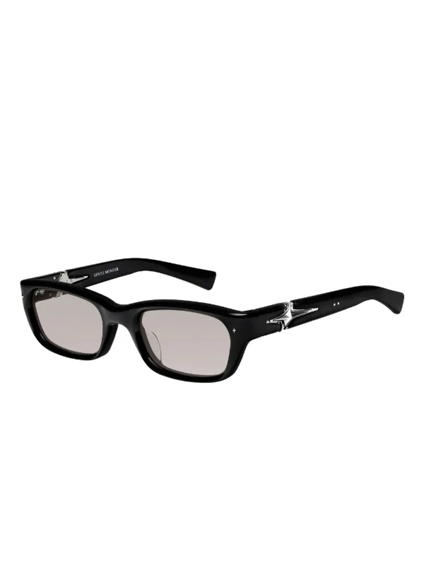 Gentle Monster Kant 01 (BR) Star rectangle-frames Glasses | Black