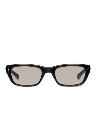 Gentle Monster Kant 01 (BR) Star rectangle-frames Glasses | Black