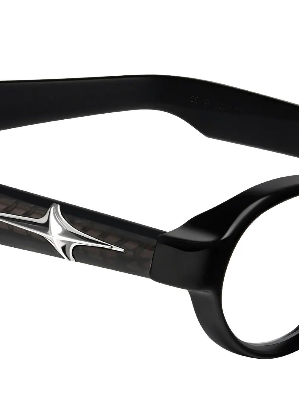 Gentle Monster Bril met ovaal montuur Zwart