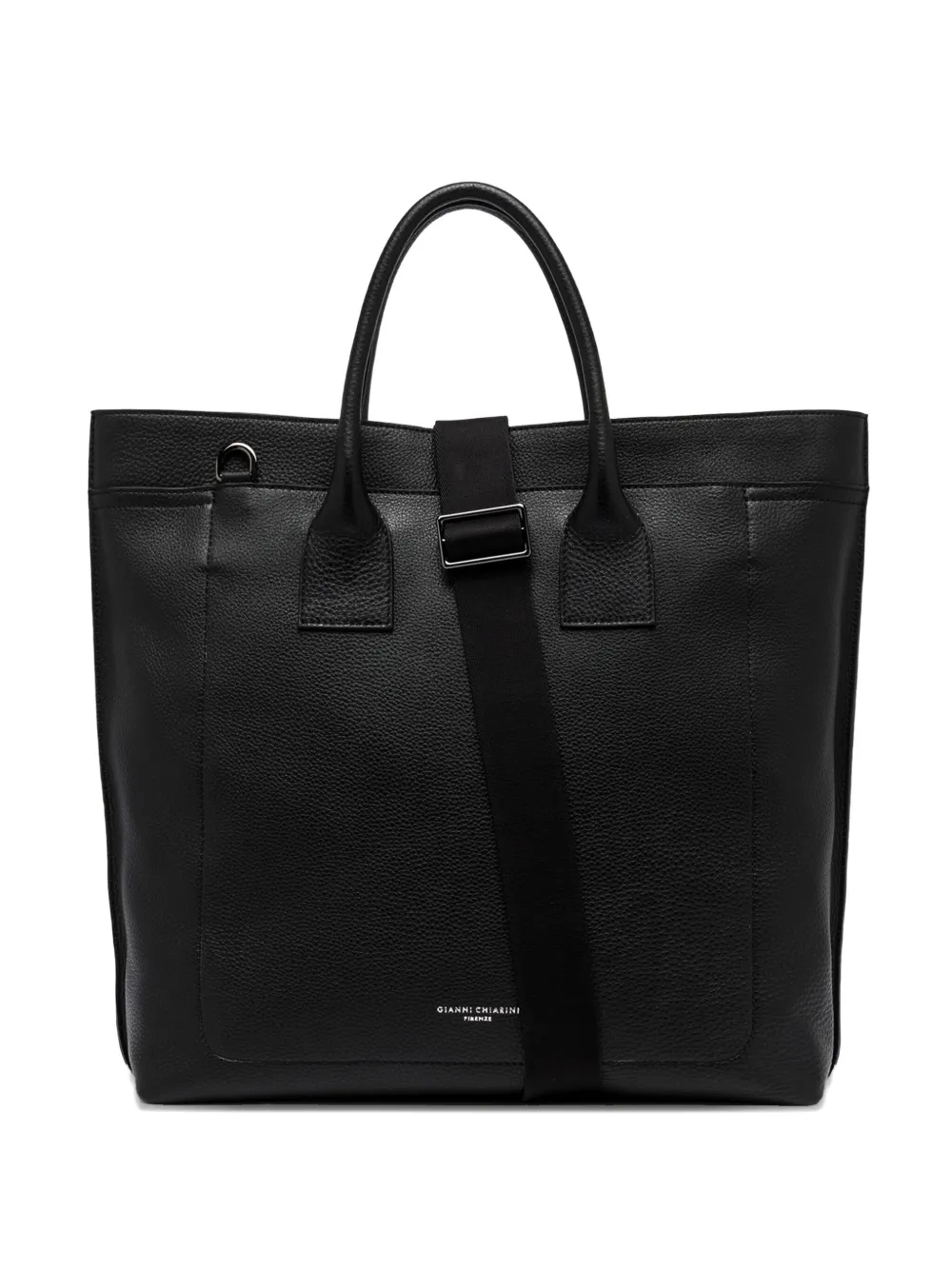 GIANNI CHIARINI bolso shopper con logo estampado | negro | Image 1