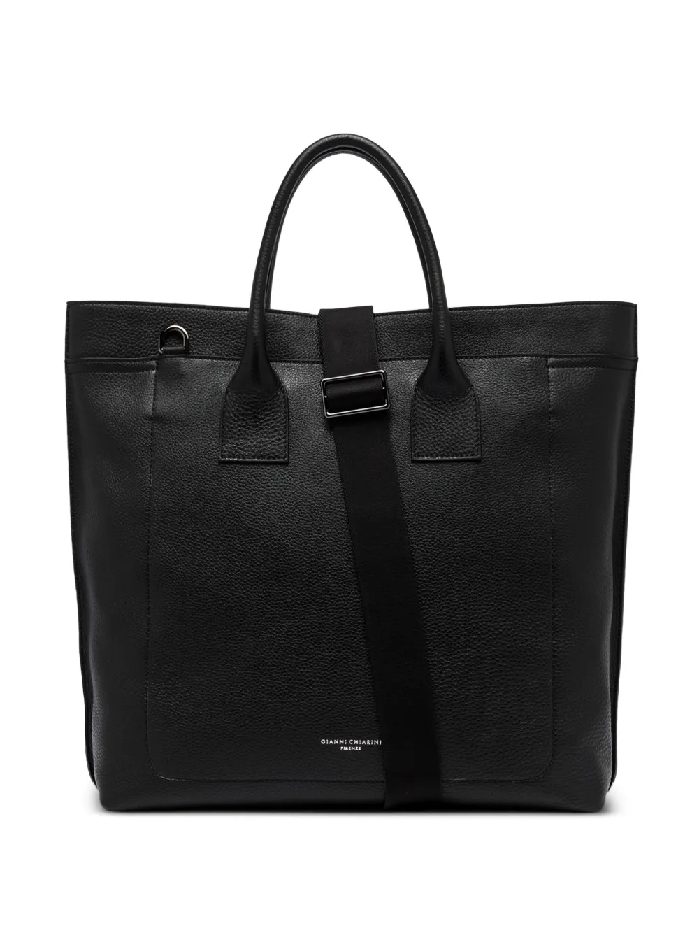 GIANNI CHIARINI logo-print tote bag | Black | Image 1