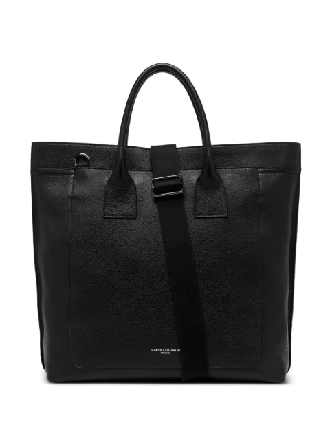 GIANNI CHIARINI logo-print tote bag