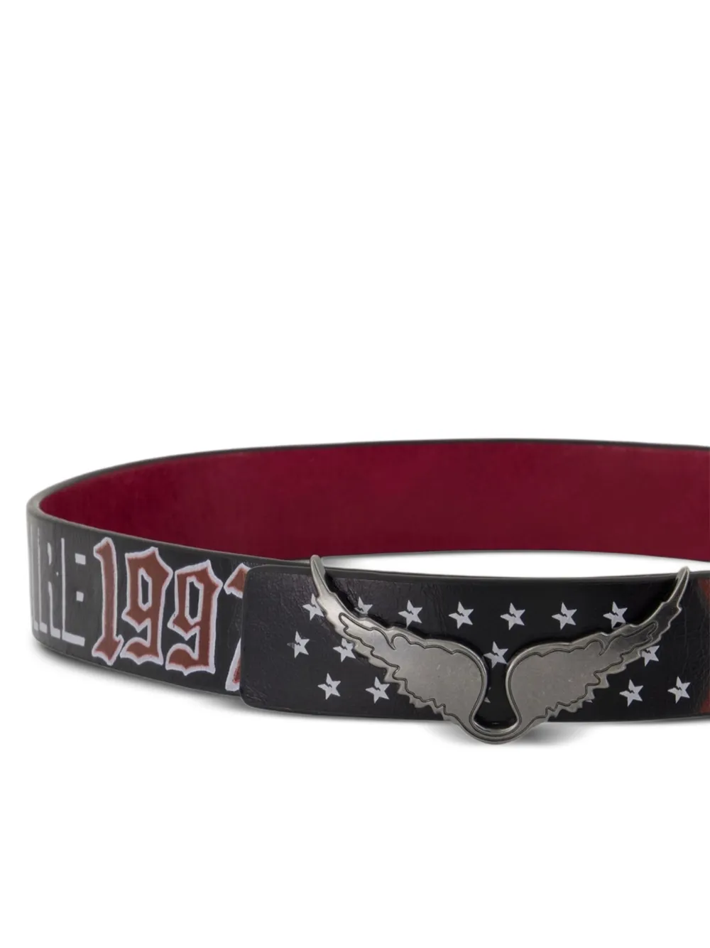 Zadig&Voltaire wings printed belt | Image 2