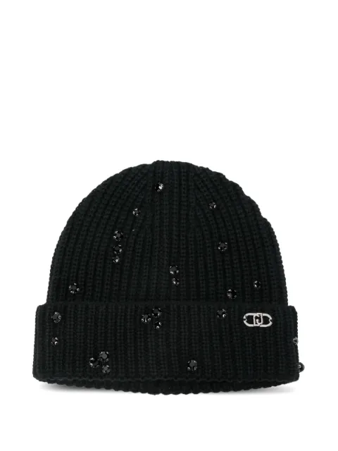 Liu Jo Kids gorro con placa del logo