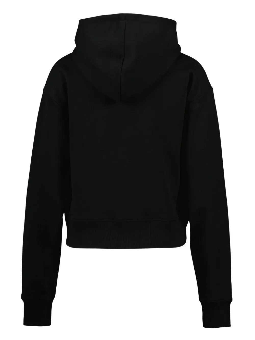 Balmain logo-print hoodie - Zwart