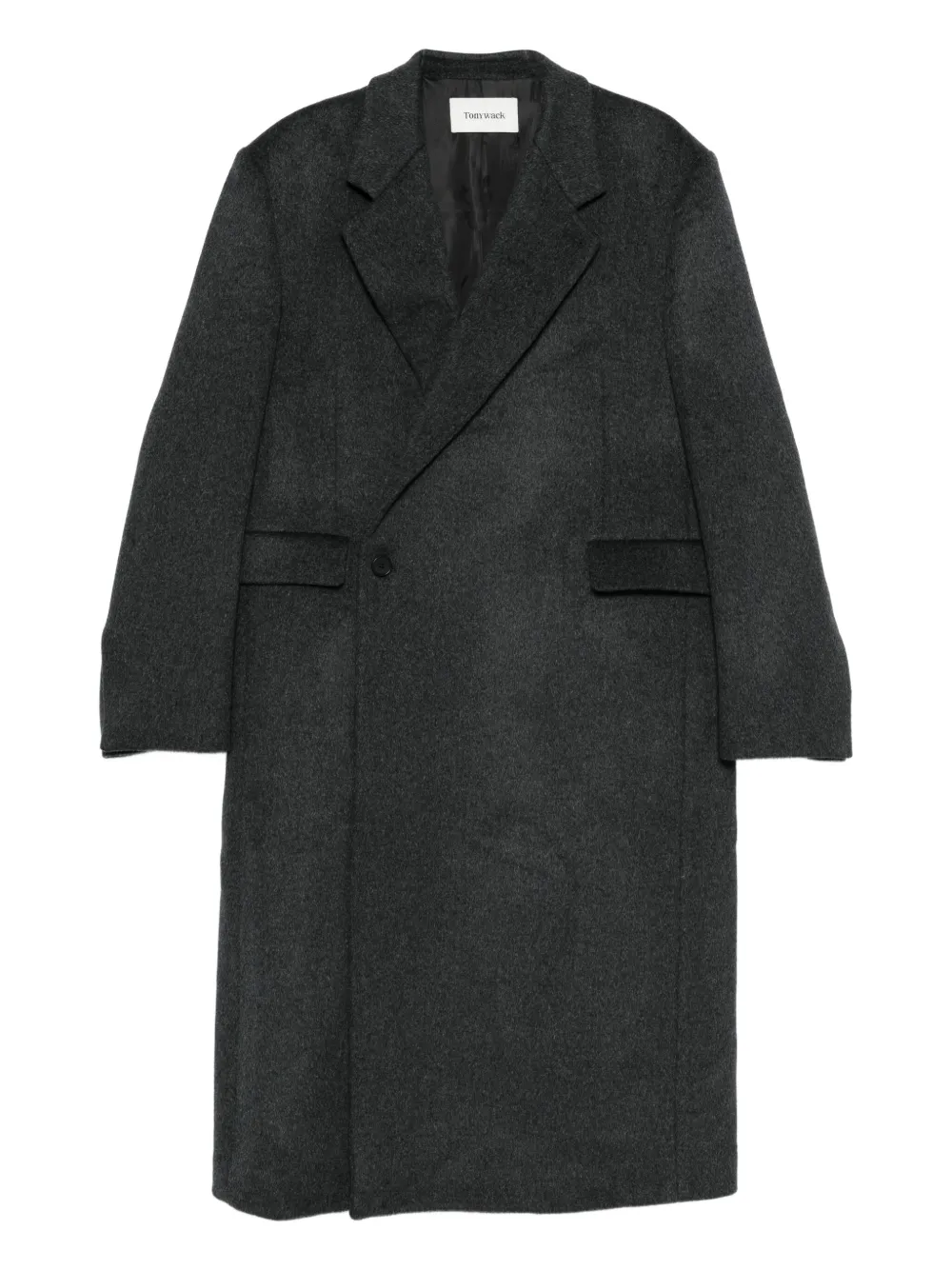 TONYWACK wool-blend buttoned coat | Grey | Image 1