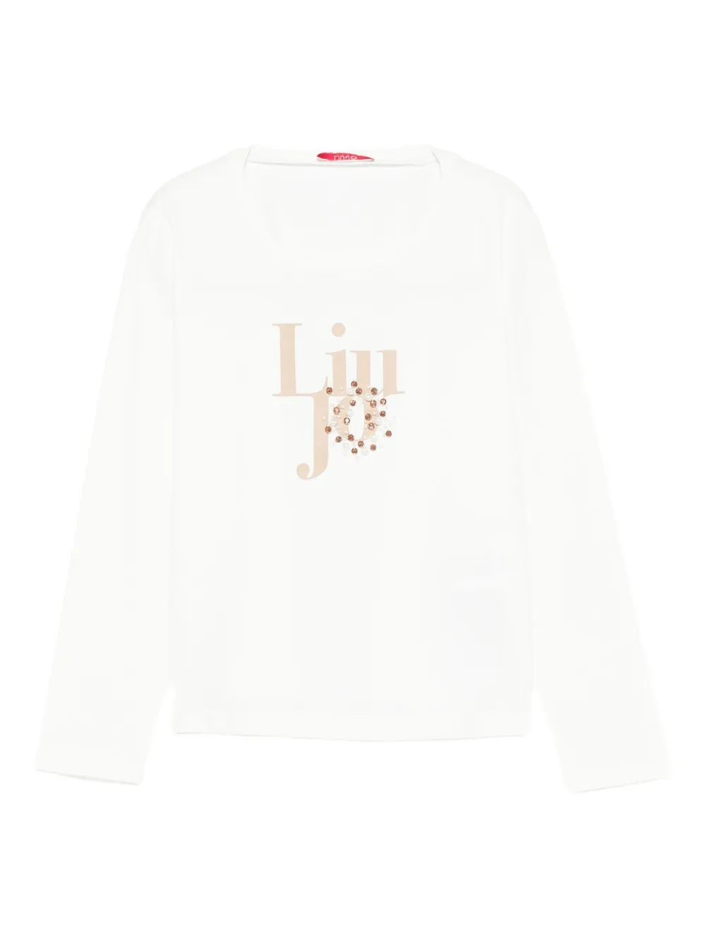 Liu Jo Kids ロゴ Tシャツ - ホワイト Liu Jo Kids ロゴ Tシャツ - ホワイト