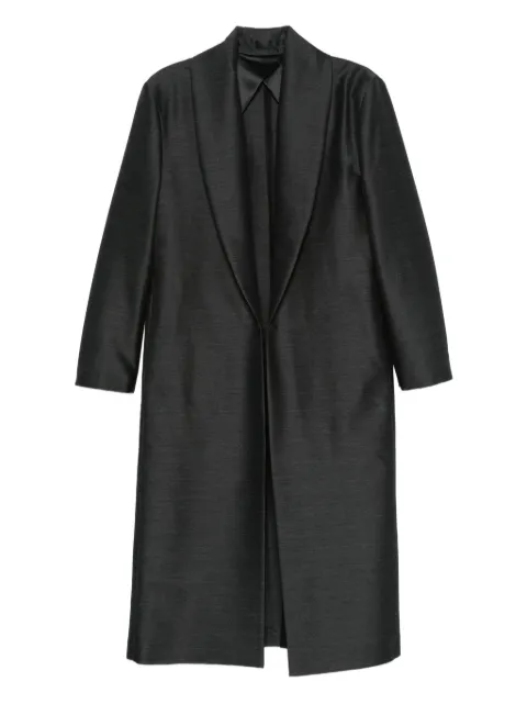 Alberta Ferretti shawl-lapel coat