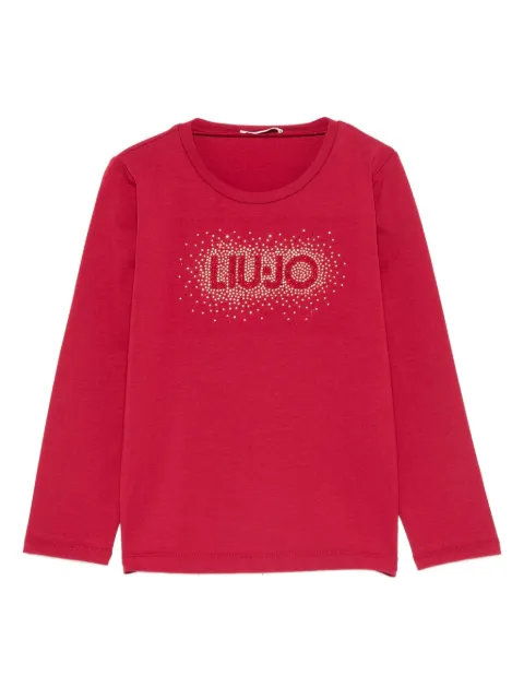 Liu Jo Kids playera con detalle del logo