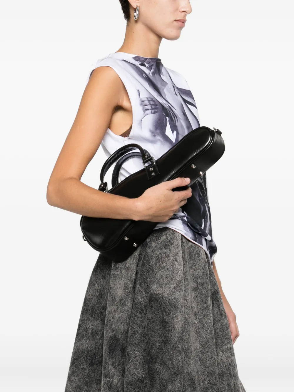 Vaquera Violin shopper - Zwart