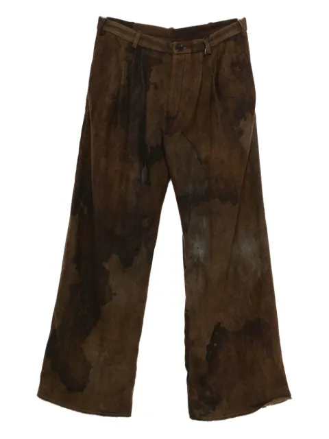 K'ANG pleated trousers