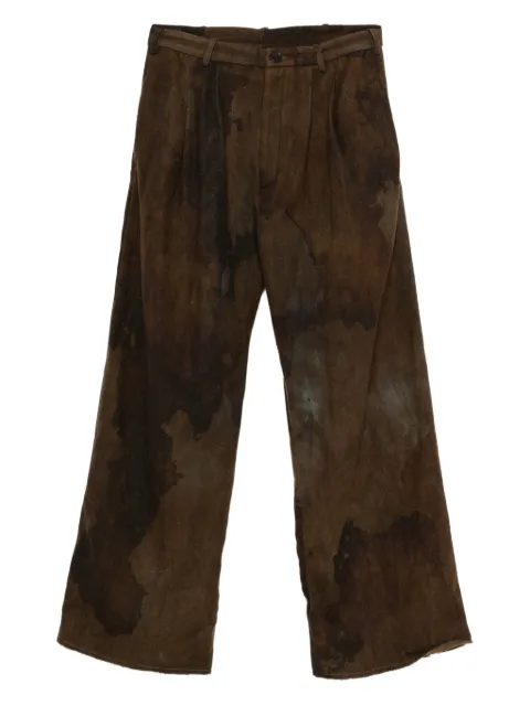 K'ANG pleated trousers