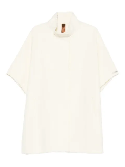 Glox high-neck panelled jacket