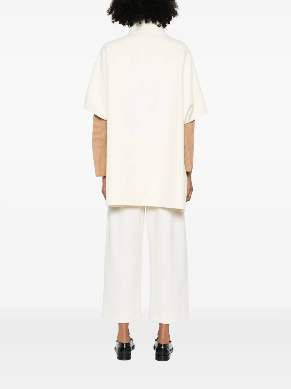 High-Neck Panelled Jacket