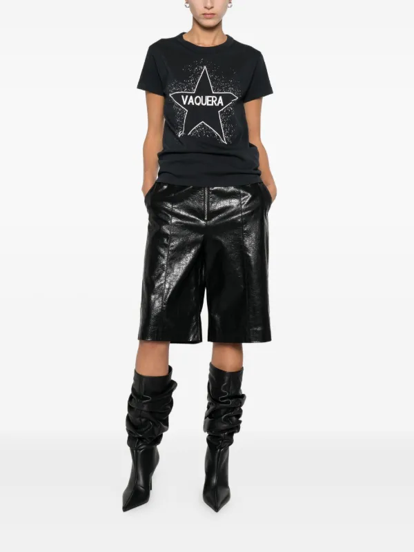Vaquera スタープリント Tシャツ | ブラック | FARFETCH JP