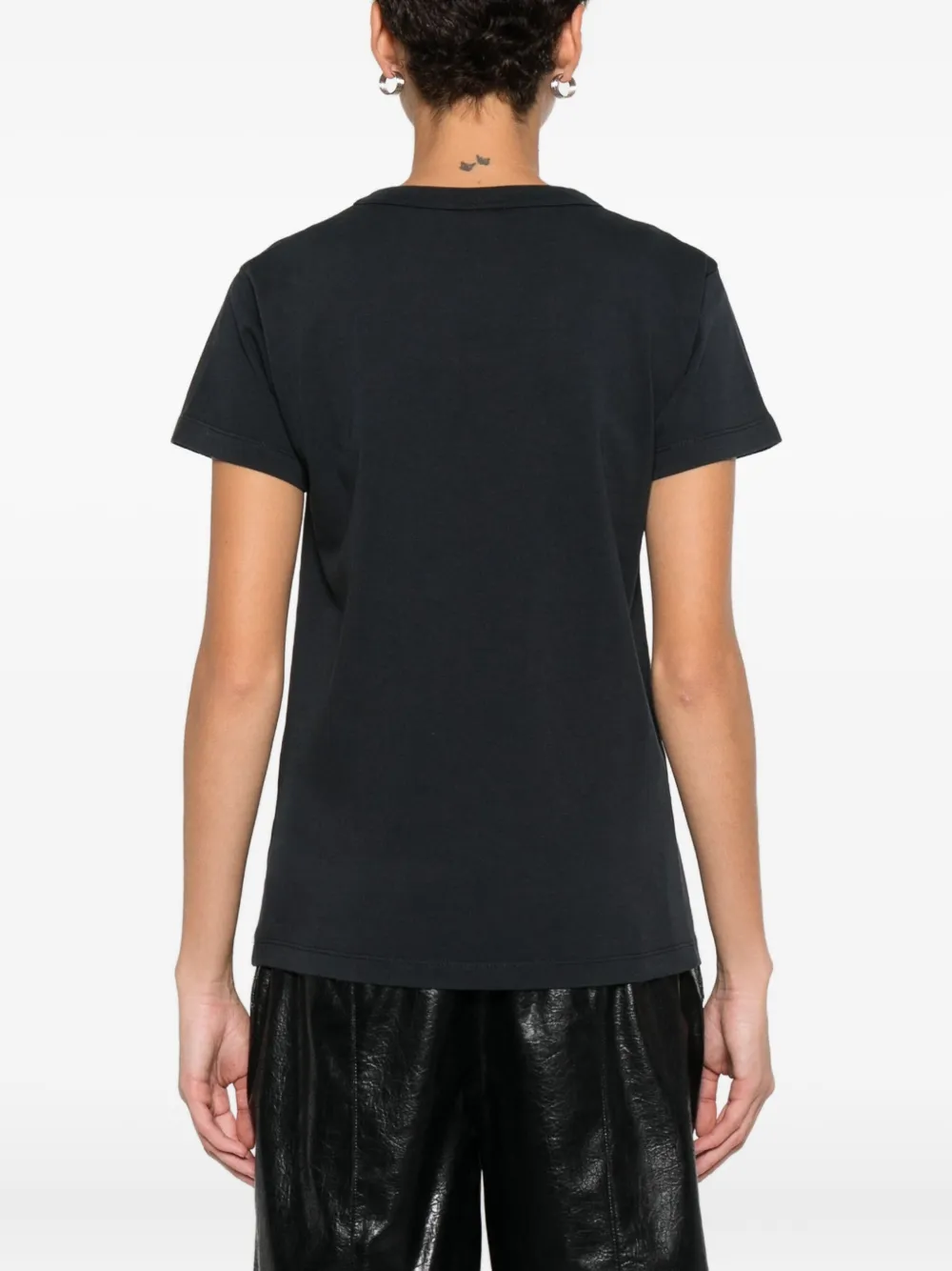 Vaquera T-shirt met sterprint Zwart