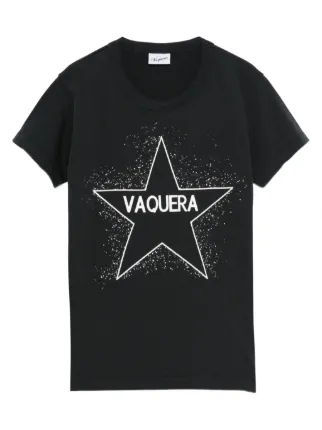 Vaquera スタープリント Tシャツ | ブラック | FARFETCH JP