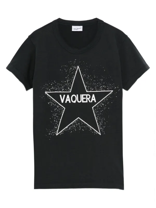 Vaquera スタープリント Tシャツ | ブラック | FARFETCH JP