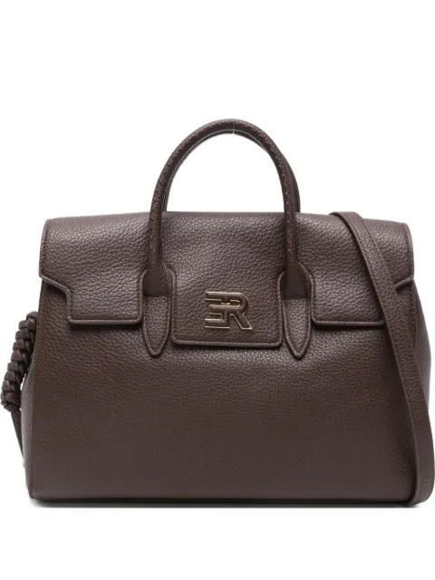 Ermanno Scervino logo-plaque top-handles tote bag