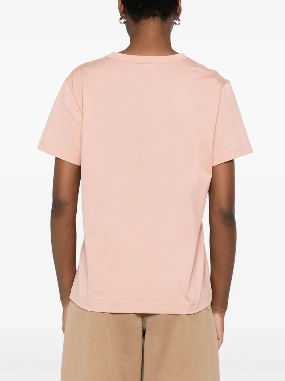 Fabiana Filippi Katoenen T-shirt Roze