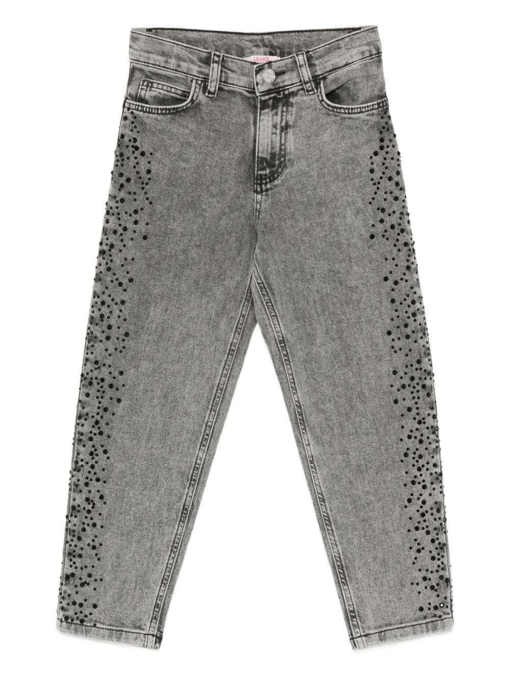 Liu •jo Jeans Liu Jo Kids Color Black In Gray