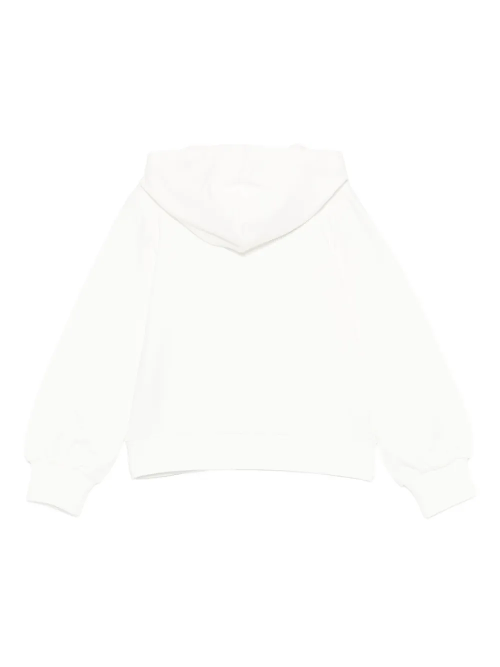 Liu •jo Embellished-logo Hoodie In White