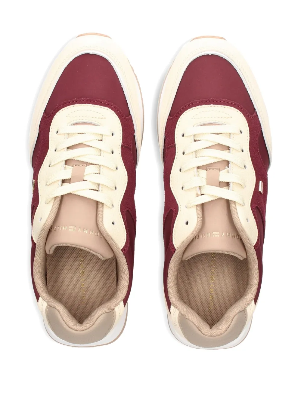 Tommy Hilfiger Sneakers met logodetail Rood