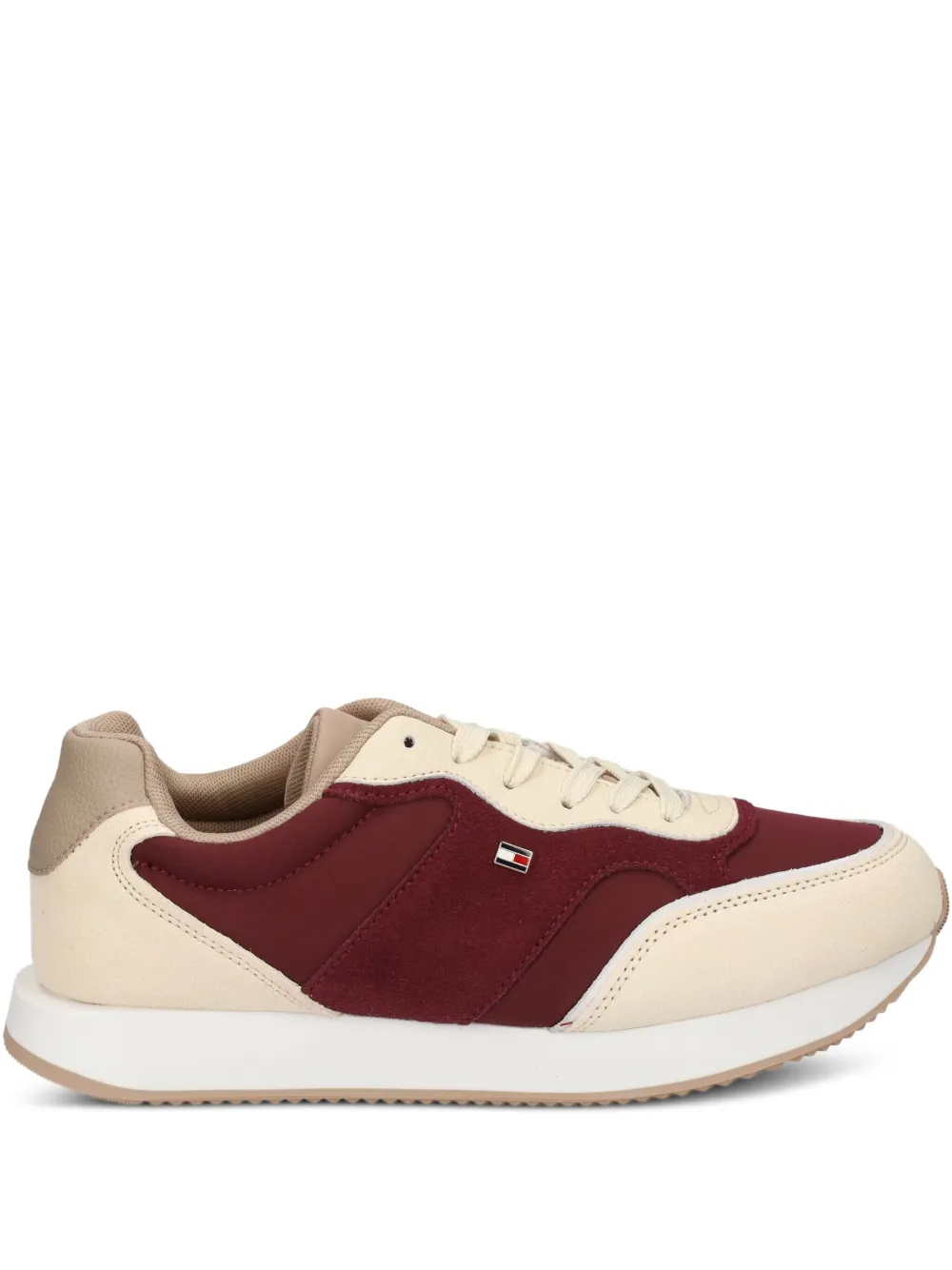 Tommy Hilfiger baskets à patch logo | rouge | Image 1