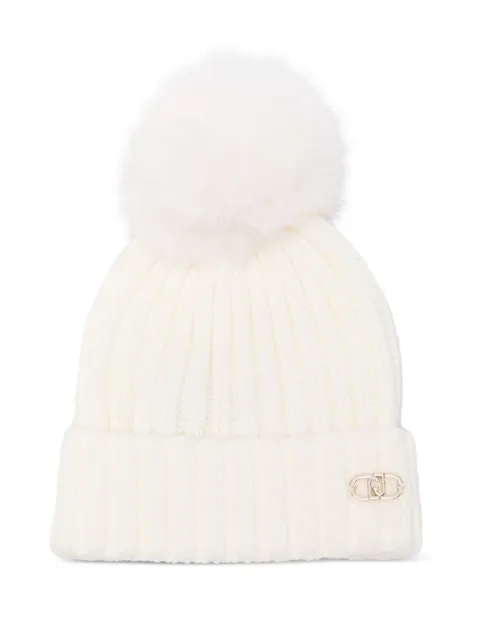 Liu Jo Kids gorro con placa del logo