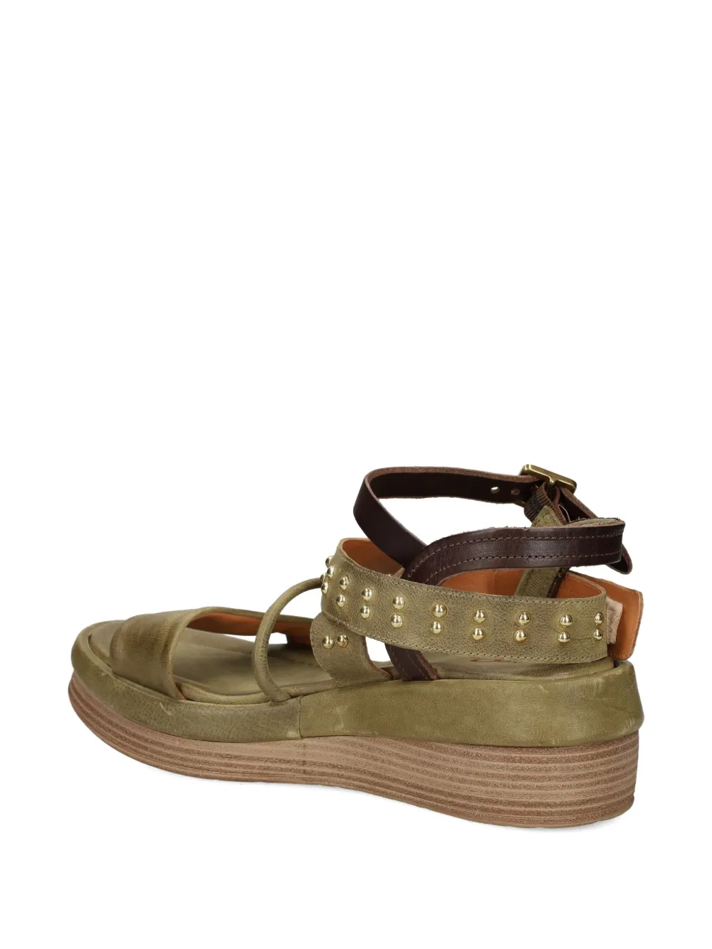 A.S.98 Shiloh sandalen met studs Grijs