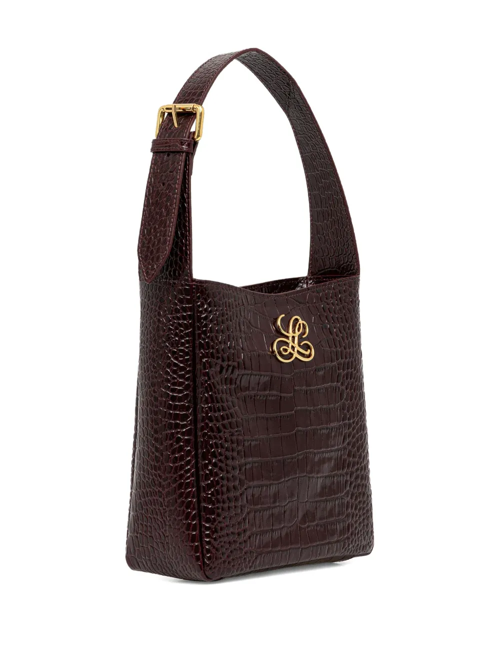 Luisa Spagnoli Importante Logo Tote Bag In Purple