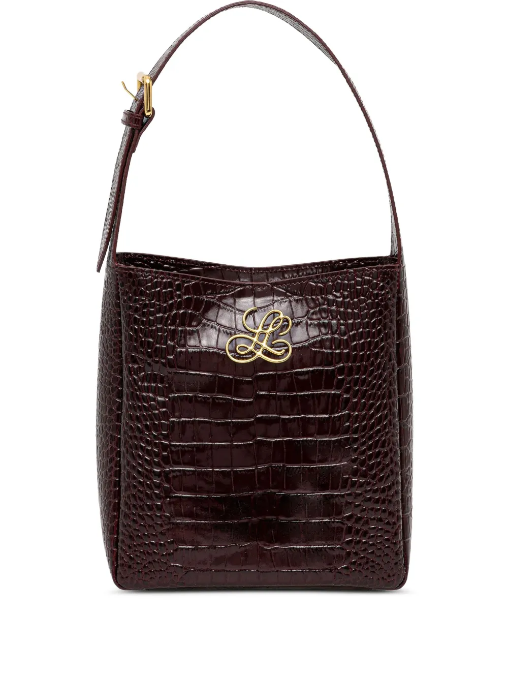 LUISA SPAGNOLI Importante logo tote bag - Rosso