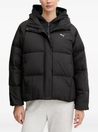 PGG ジップアップ フーデッド ジャケット ブラック PUMA フーデッド ジャケット | ブラック | FARFETCH JP