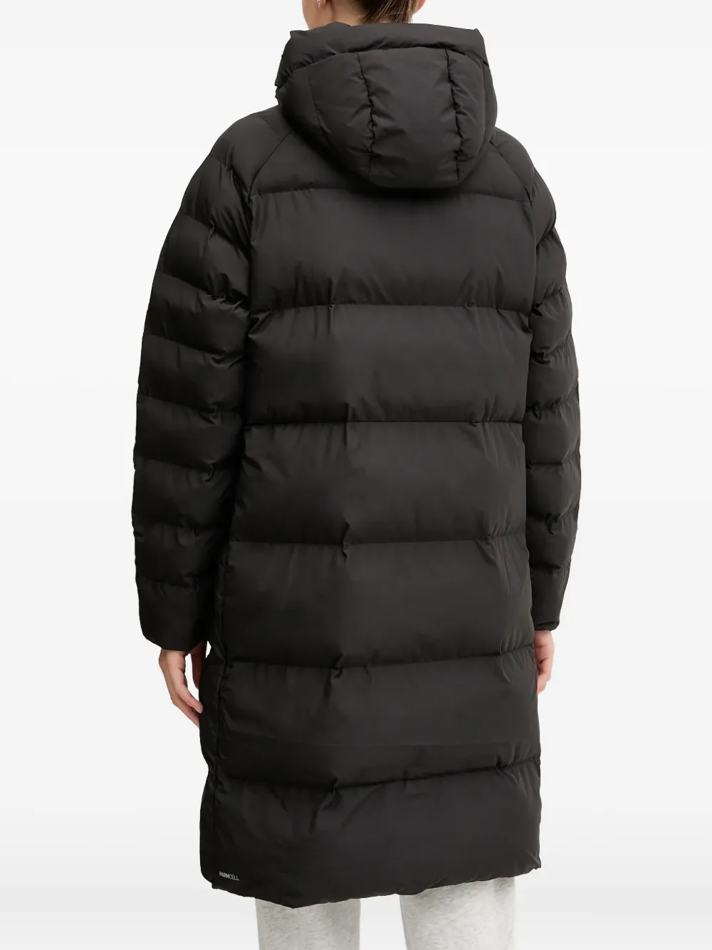 Puma Hooded Padded Jacket In Black
