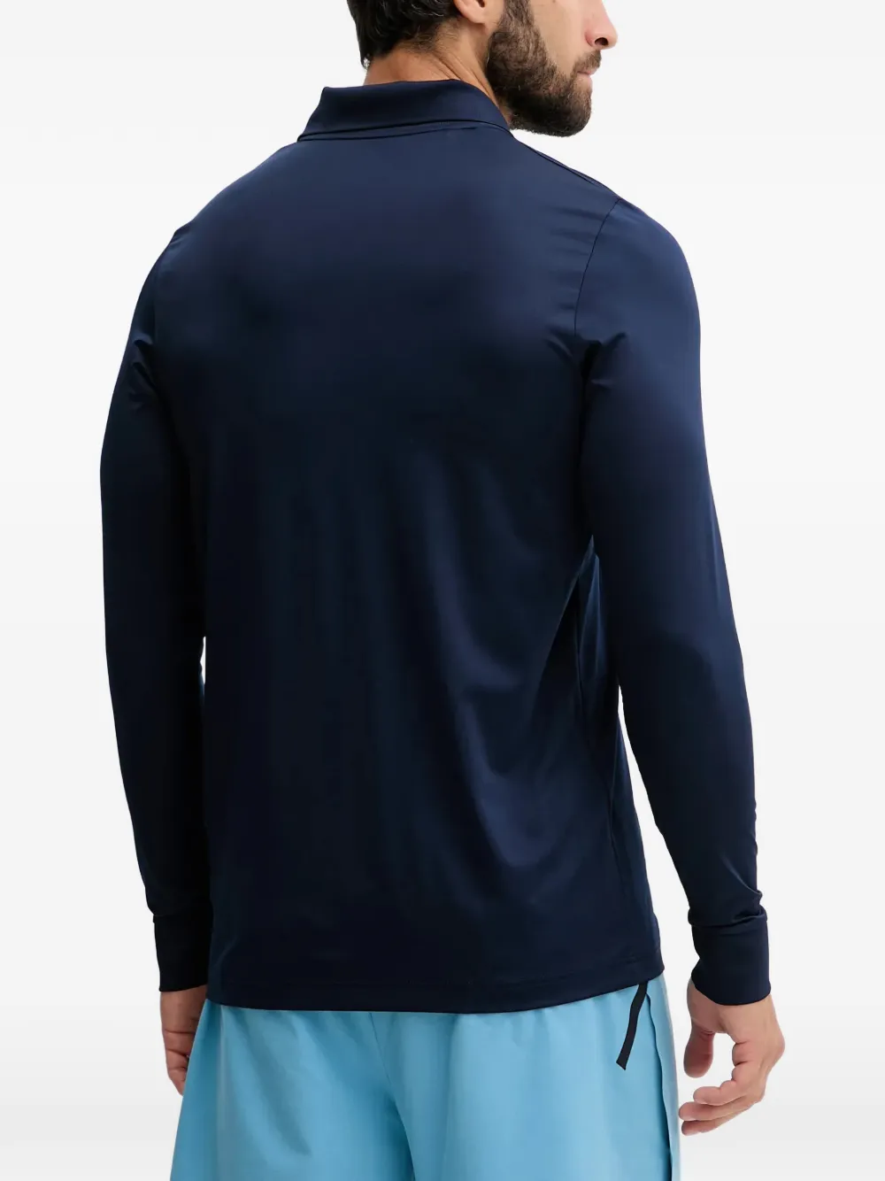 Lacoste Poloshirt met lange mouwen Blauw