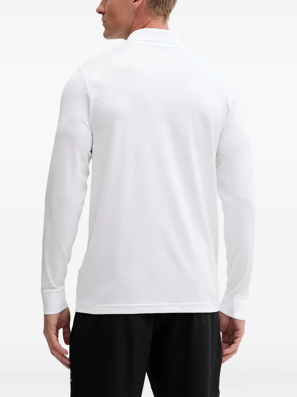 Lacoste Poloshirt met lange mouwen Wit