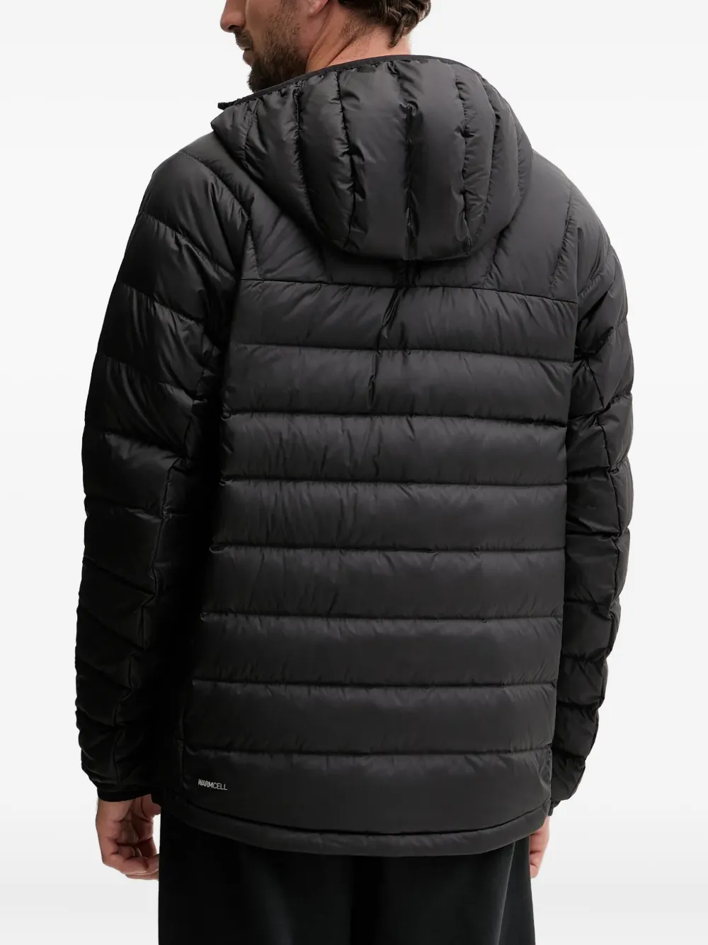 PUMA Packlite jack met capuchon en logo Zwart