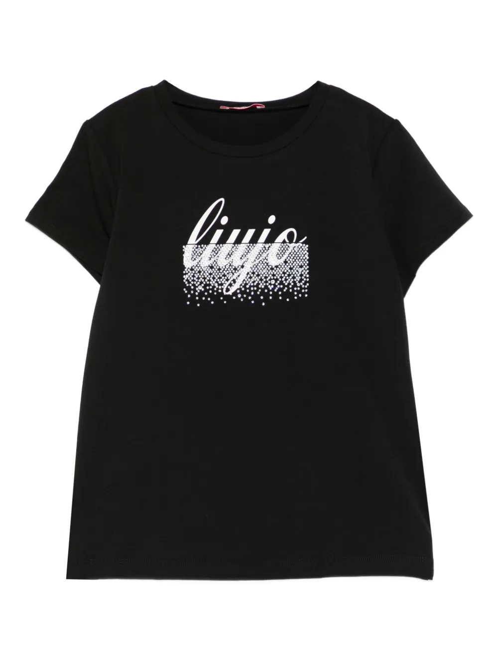 Liu Jo Kids logo-print t-shirt | Black | Image 1