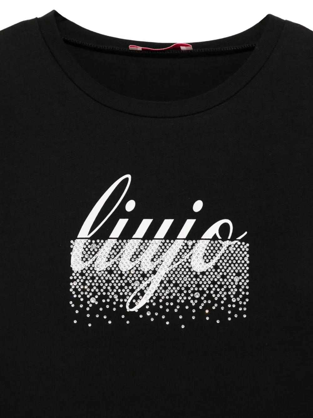 Liu Jo Kids T-shirt met logoprint Zwart