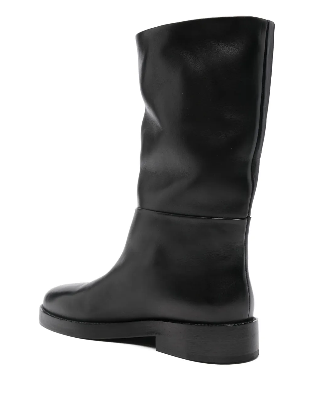 Marsèll Tubetto leather boots Zwart