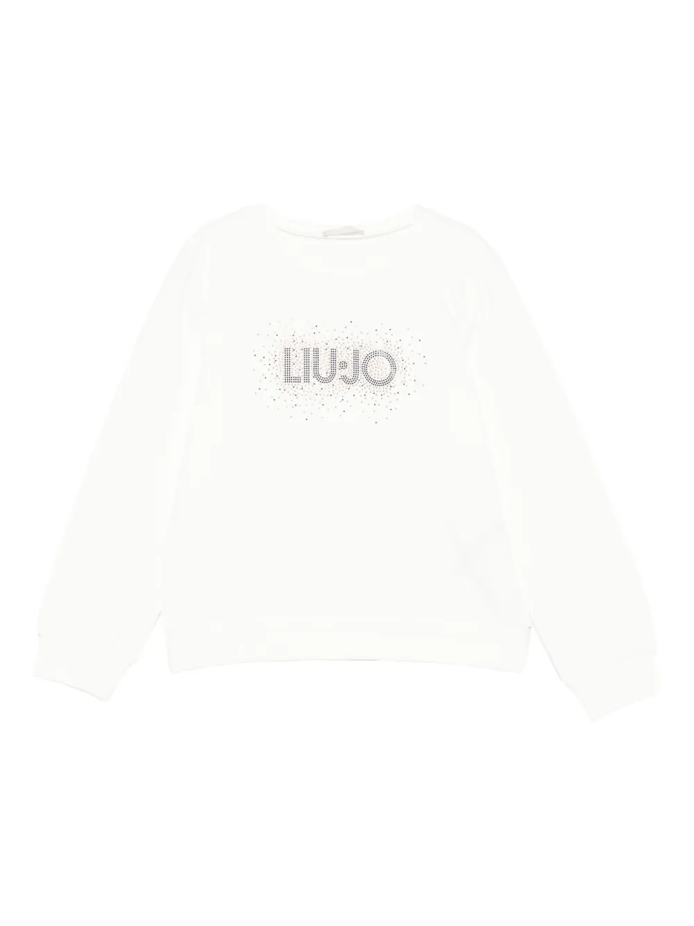 Liu •jo Logo-embellished Sweatshirt In White