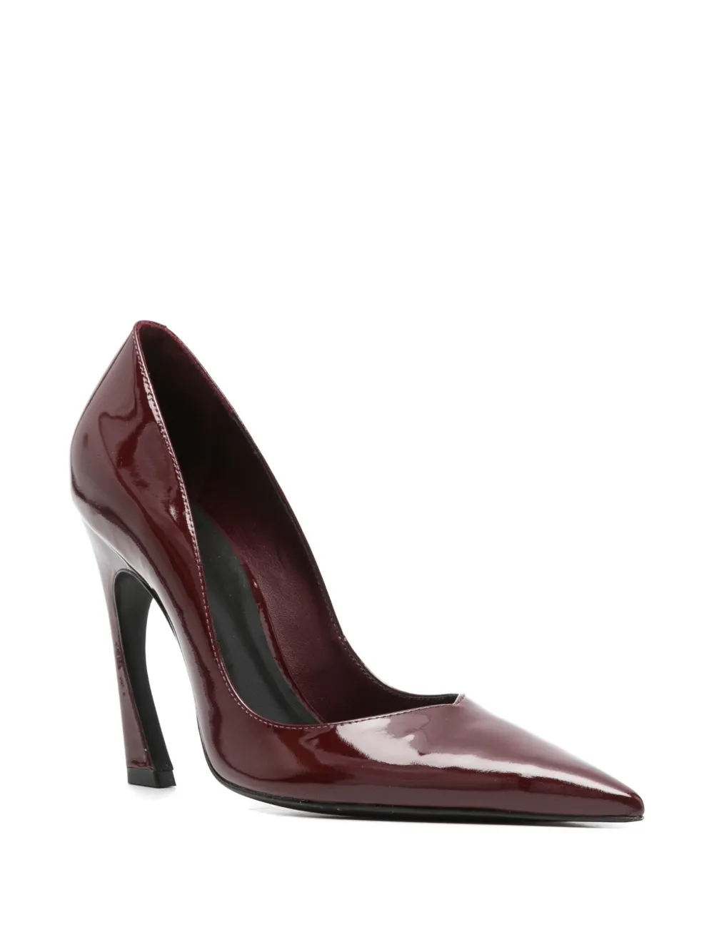 Schutz pointed leather pumps Rood
