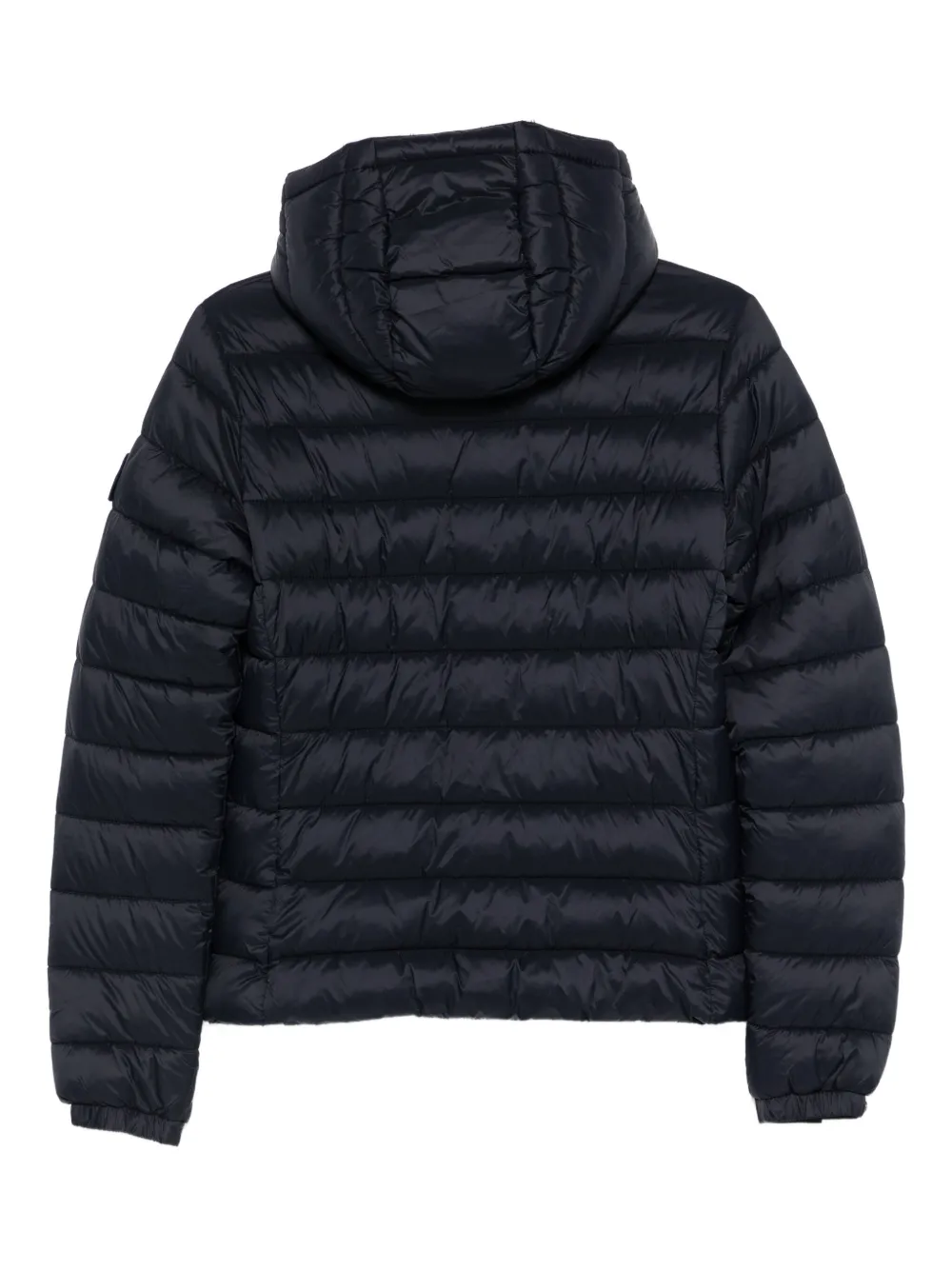 Superdry Hooded Puffer Jacket In Black