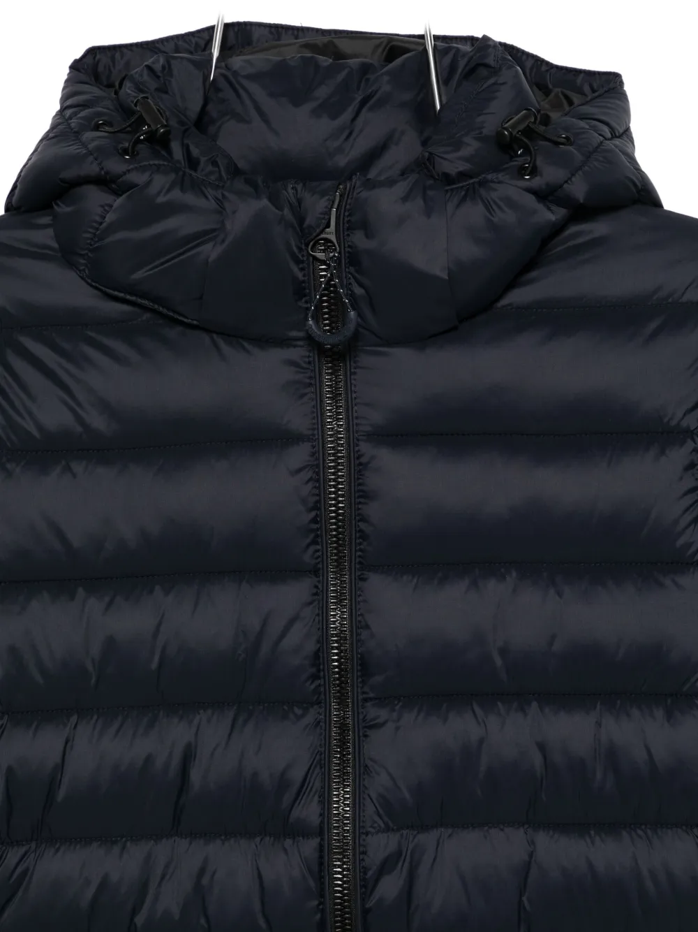 Superdry Hooded Puffer Jacket In Black