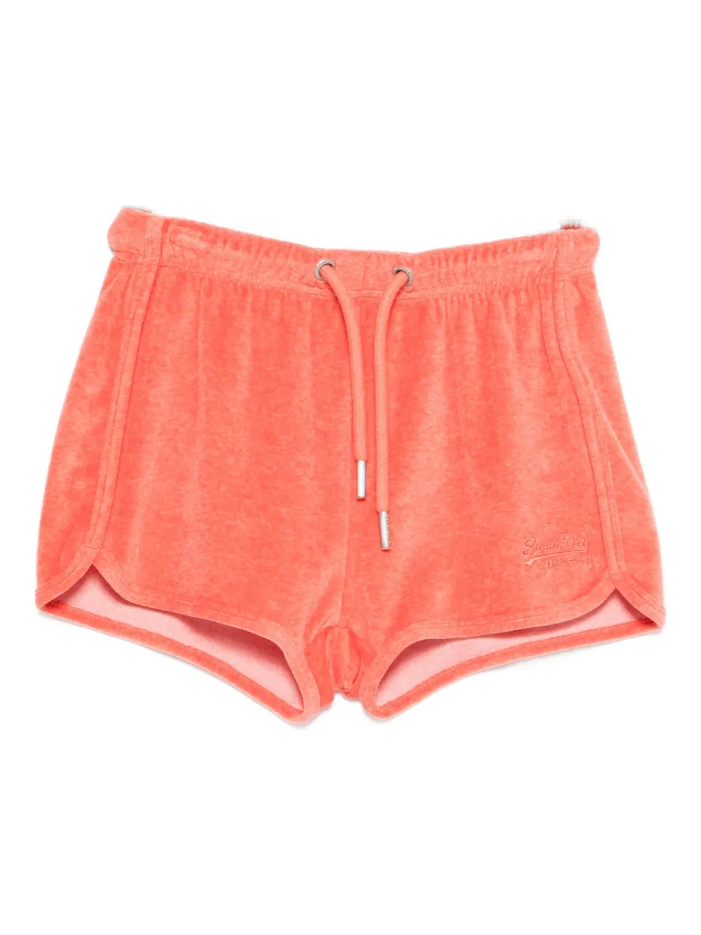 Superdry Drawstring-fastening Shorts In Orange